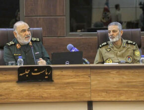 سردار سلامی: ارتش و سپاه فدای هم می‌شوند