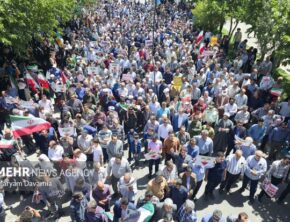 راهپیمایی خشم و نصر در سراسر کشور