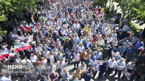 راهپیمایی خشم و نصر در سراسر کشور