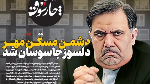 دشمن مسکن مهر؛ دلسوز جاسوسان شد