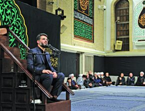 مراسم عزاداری شب شهادت حضرت فاطمهالـزهرا (س) در حسینیه امام خمینی (ره)