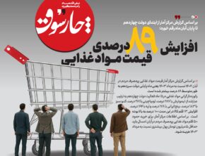 افزایش ۸۹ درصدی قیمت مواد غذایی