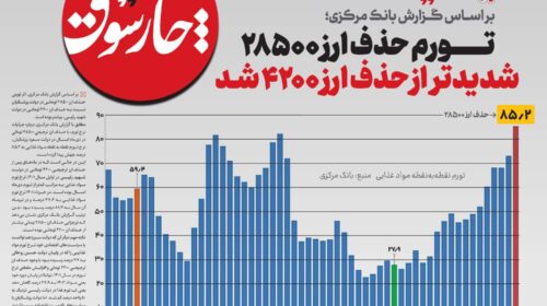 تورم حذف ارز ۲۸۵۰۰ شدیدتر از حذف ارز ۴۲۰۰ شد