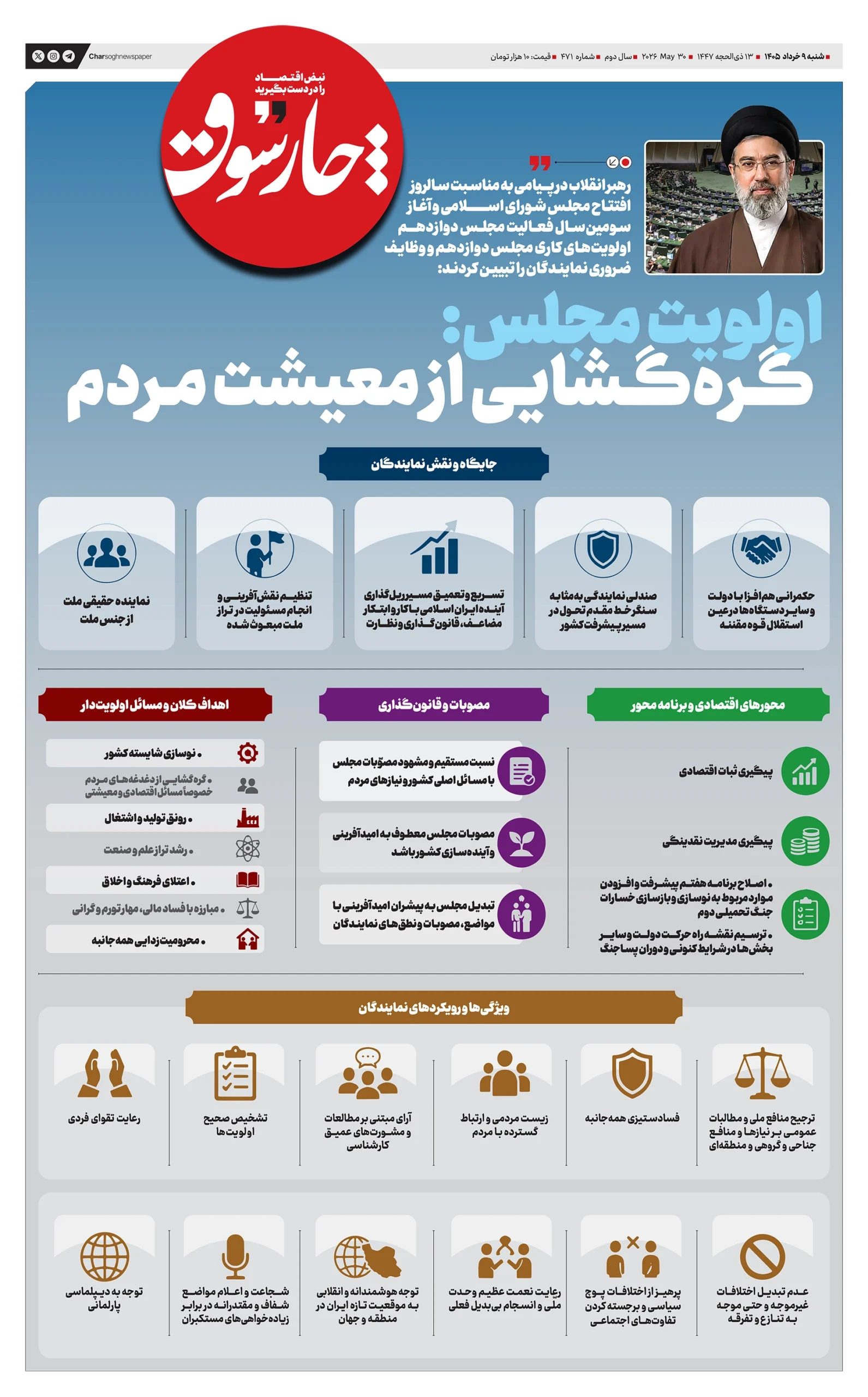 شماره 471- شنبه 9 خرداد 1405