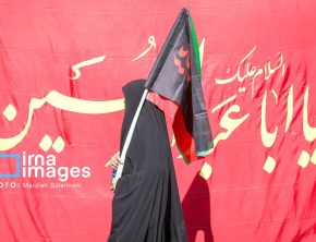 فریاد خونخواهی رهبر شهید در راهپیمایی جاماندگان اربعین